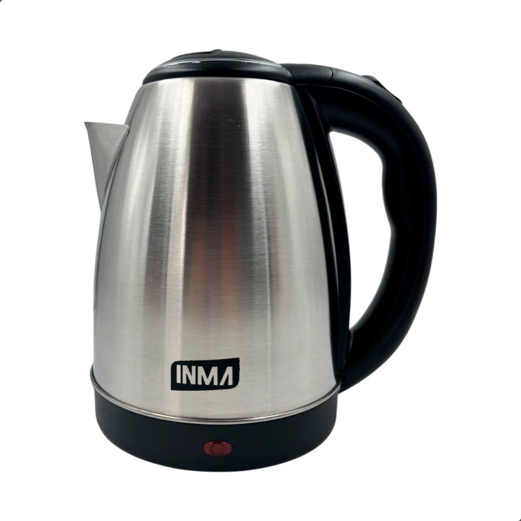 Chaleira Elétrica Inox Portátil 1,8l Jarra Térmica Esquenta Chá Ferve Água Rápido Inma 110v ou 220v