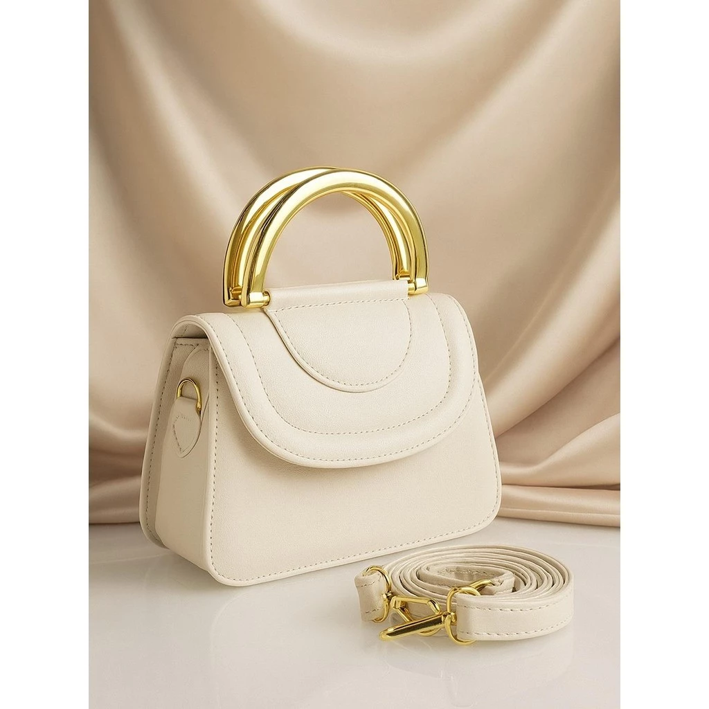 Bolsa Feminina Julia Elegante Com Alca Ferragem Plastico E Alca Transversal Ajustavel