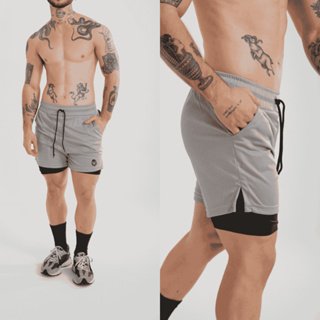 Shorts Masculino Kong para Treinos de Academia e Corrida