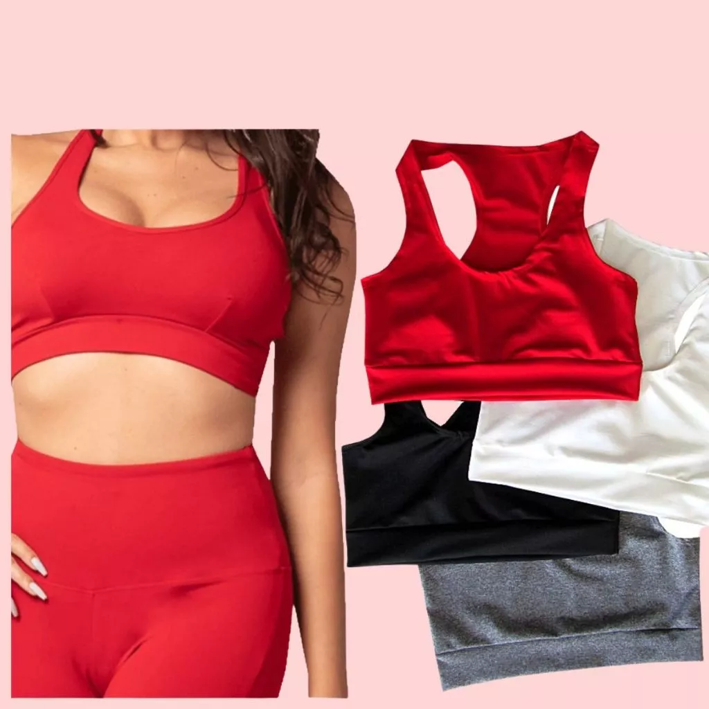 Kit 3 Top Fitness Academia Treino Malhação Roupas Femininas