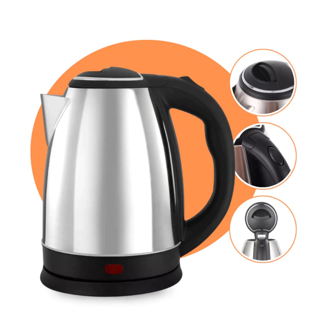 Chaleira Jarra Elétrica Inox 1,8 Litros 1000W