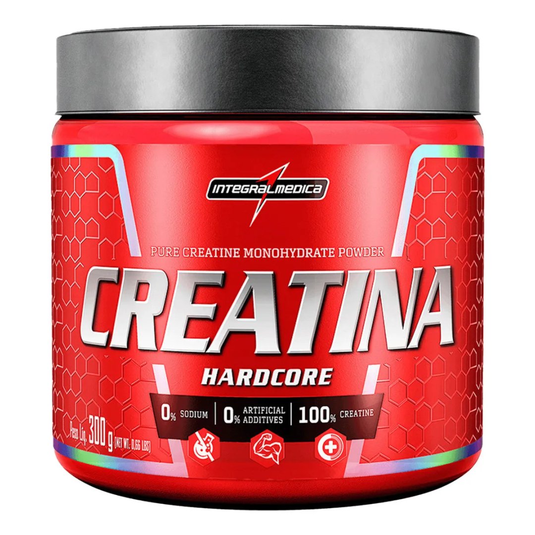 Creatina 100% Pura 300g Integralmedica - Força e Performance