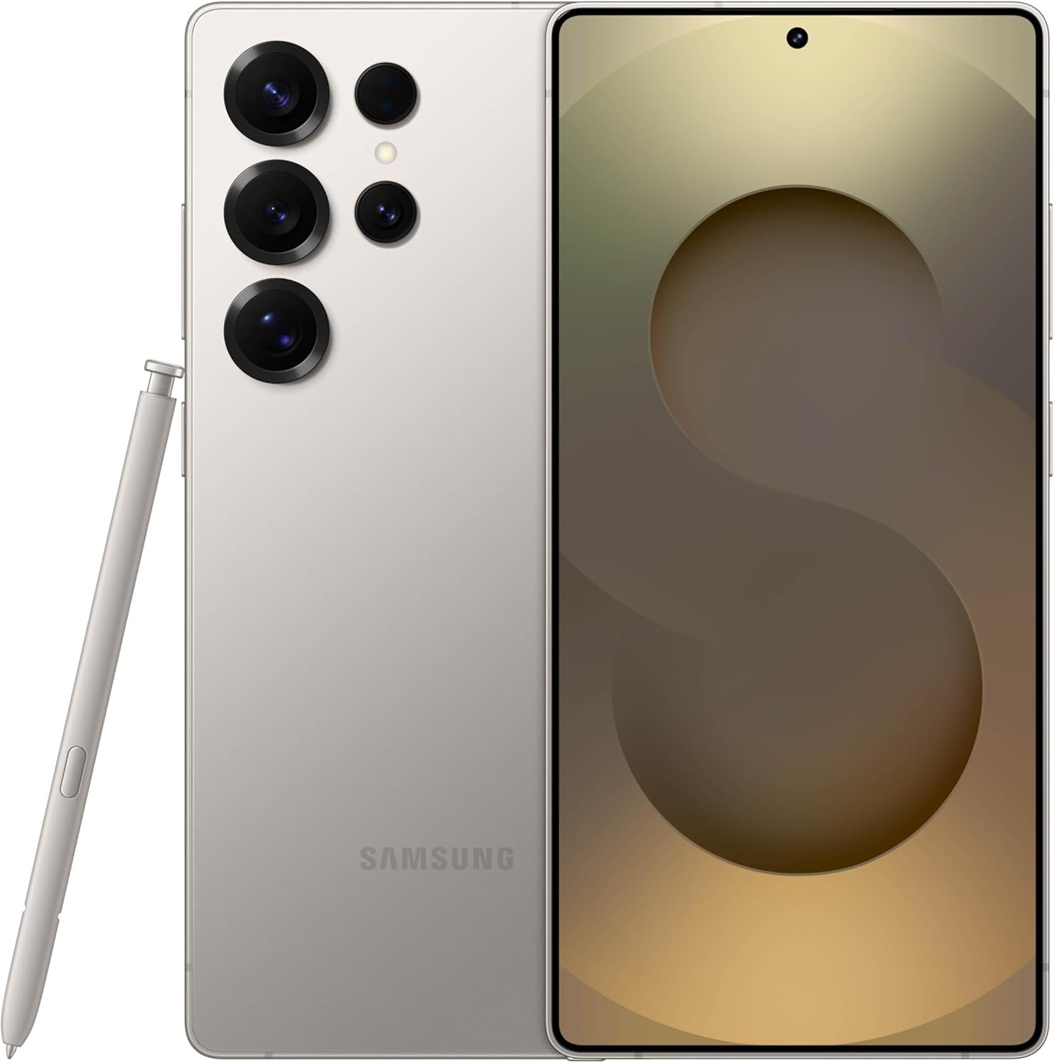 Samsung Galaxy S25 Ultra, 512GB AI Smartphone, Unlocked Android, AI Night Mode Camera, Snapdragon 8 Elite Fast Processor, 5000mAh Battery, Built-in S Pen, 2025, US 1 Yr Warranty, Titanium Gray